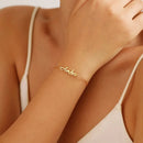 Pulseira com nome personalizada - Em aço inoxidável - Promoção especial!