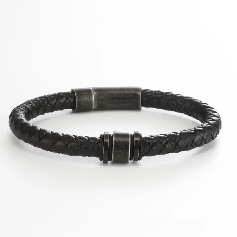 Pulseira Masculina com os nomes da família - Personalizada