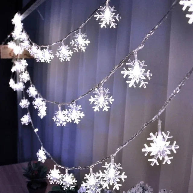 Luzes de natal  Floco de neve