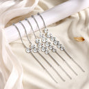 Pulseira Corações de família Personalizável - Em aço inoxidável - Nomes Gravados a Laser