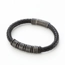 Pulseira Masculina com os nomes da família - Personalizada