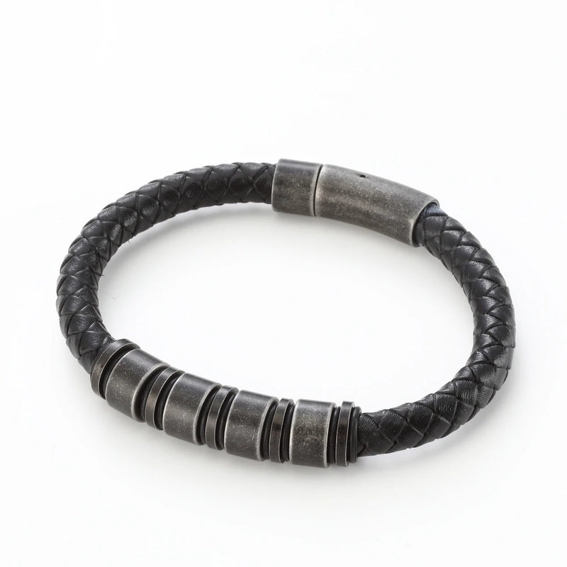 Pulseira Masculina com os nomes da família - Personalizada