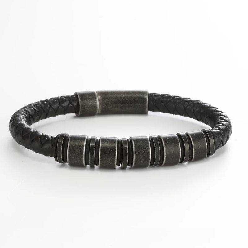 Pulseira Masculina com os nomes da família - Personalizada