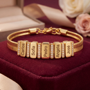 Pulseira Amor de família Personalizada - Grave o nome da sua família
