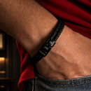 Bracelete Masculino Personalizável com nomes | Oferta Especial 50% OFF + Frete Grátis Somente Hoje!