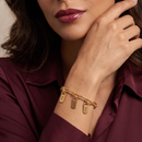 Pulseira amor da família personalizada -Grave o nome da sua família
