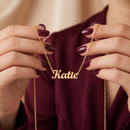 Colar com nome personalizado - Em aço inoxidável - Promoção especial hoje!
