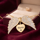 Colar Anjo da guarda Personalizado com nome