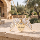 Colar Anjo da guarda Personalizado com nome