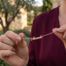 Pulseira com nome personalizada - Em aço inoxidável - Promoção especial!