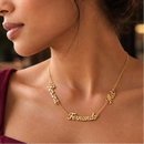 Colar Amor Eterno Personalizado com nomes - Grave o nome da sua família