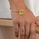 Pulseira Coração de Mãe Personalizável - Grave os Nomes de quem você ama | Gravação a Laser