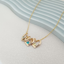 Colar Coração de mãe Personalizável com nomes  | Grave o nome da sua família