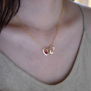 Colar Coração de mãe Personalizável com nomes  | Grave o nome da sua família