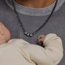 Colar Masculino Força da Família  - Personalizável com nomes - Frete Grátis