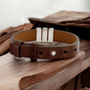 Pulseira Masculina Personalizável com nomes | Oferta Especial 50% OFF + Frete Grátis Somente Hoje!