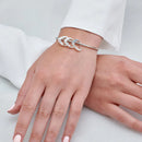 Pulseira Coração de Mãe Personalizável - Grave os Nomes de quem você ama | Gravação a Laser