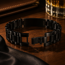 Pulseira Pai de Ouro Personalizável com Frase - Grave uma frase especial