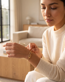 Pulseira Meus Corações personalizável ajustável - Grave o nome da sua família - Oferta especial