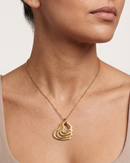 Colar Corações conectados Personalizável  -  Grave o nome da sua família - Em aço inoxidável