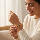 Pulseira Amor de mãe Personalizável com nomes - Grave o nome da sua família