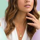 Colar Cartas do amor personalizável - Grave a frase que desejar no pingente - Em aço inoxidável - PROMOÇÃO ESPECIAL DE NATAL 50% OFF + Frete Grátis!