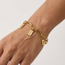 Pulseira amor da família personalizada -Grave o nome da sua família